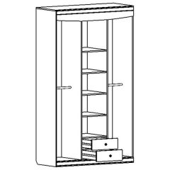 Шкаф 3-х дверный "Мария-Луиза 3" в Троицке - troick.mebel24.online | фото 6