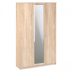 Шкаф 3-х створчатый Дуэт Люкс с зеркалом в Троицке - troick.mebel24.online | фото 3