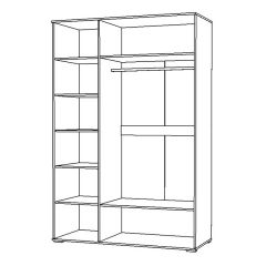 Шкаф 3Д Вегас (1500) в Троицке - troick.mebel24.online | фото 2