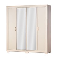 Шкаф 4-дверный со стеклом №367 Афины в Троицке - troick.mebel24.online | фото