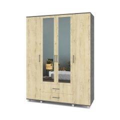 ЕВА Шкаф 4-х дверный Е43 в Троицке - troick.mebel24.online | фото 7