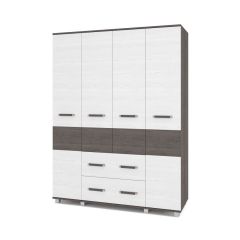 ВИОРА Шкаф 4-х дверный В43 в Троицке - troick.mebel24.online | фото