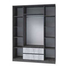 Шкаф 4х створчатый НКМ Милана секция №22 в Троицке - troick.mebel24.online | фото 2