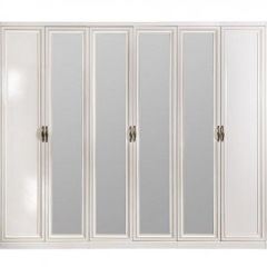Шкаф 6-ти ств (2+2+2) с зеркалами Натали (комплект) в Троицке - troick.mebel24.online | фото 2