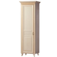 Шкаф для одежды 1-дверный №472 Марлен Кремовый белый в Троицке - troick.mebel24.online | фото