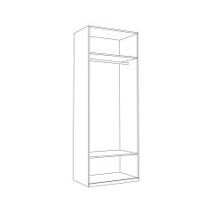 Шкаф для одежды 13.329 Валенсия в Троицке - troick.mebel24.online | фото 2