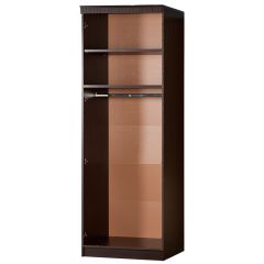 Шкаф для одежды №609 Инна Денвер темный в Троицке - troick.mebel24.online | фото 2