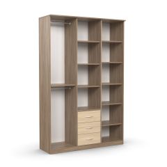 Шкаф комбинированный Дуэт Люкс с зеркалом в Троицке - troick.mebel24.online | фото 5