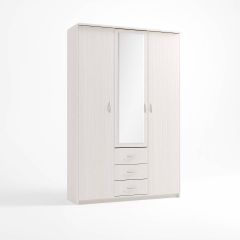 Шкаф комбинированный Дуэт Люкс с зеркалом в Троицке - troick.mebel24.online | фото 6