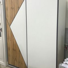 Шкаф-купе 1400 серии SOFT D8+D2+B2+PL4 (2 ящика+F обр.штанга) профиль «Графит» в Троицке - troick.mebel24.online | фото 5