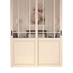 Шкаф-купе 1500 серии NEW CLASSIC K3+K3+B2+PL1 (2 ящика+1 штанга) профиль «Капучино» в Троицке - troick.mebel24.online | фото 14