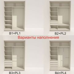 Шкаф-купе 1600 серии SOFT D6+D4+B2+PL2 (2 ящика+1штанга+1 полка) профиль «Капучино» в Троицке - troick.mebel24.online | фото 7