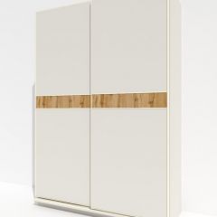 Шкаф-купе 1600 серии SOFT D6+D6+B2+PL3 (2 ящика+2штанги) профиль «Капучино» в Троицке - troick.mebel24.online | фото 4