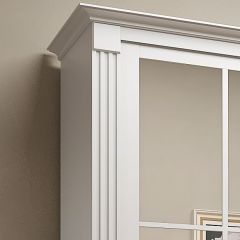 Шкаф-купе 1700 серии NEW CLASSIC K4+K4+B2+PL4 (2 ящика+F обр. штанга) профиль «Капучино» в Троицке - troick.mebel24.online | фото 4