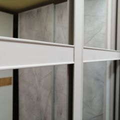 Шкаф-купе 1700 серии NEW CLASSIC K4+K4+B2+PL4 (2 ящика+F обр. штанга) профиль «Капучино» в Троицке - troick.mebel24.online | фото 6