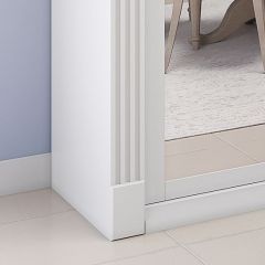 Шкаф-купе 2450 серии NEW CLASSIC K1+K1+K1+B22+PL4 (по 2 ящика лев/прав+F обр.штанга) профиль «Капучино» в Троицке - troick.mebel24.online | фото 5