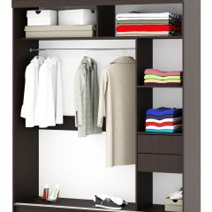 Шкаф-купе Орион 1.8 серия Альянс (Венге) в Троицке - troick.mebel24.online | фото 2
