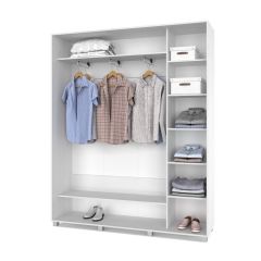 РОЛАНД Шкаф-купе Анкор светлый (450*1800) Р481 в Троицке - troick.mebel24.online | фото 2