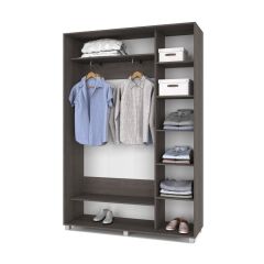 РОЛАНД Шкаф-купе Анкор темный (450*1500) Р451 в Троицке - troick.mebel24.online | фото 2