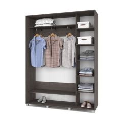 РОЛАНД Шкаф-купе Анкор темный (450*1700) Р471 в Троицке - troick.mebel24.online | фото 3