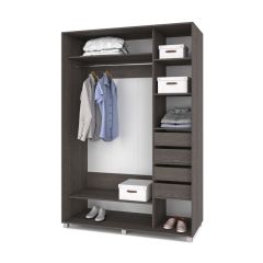 РОЛАНД Шкаф-купе Анкор темный (600*1500) Р651 в Троицке - troick.mebel24.online | фото 4