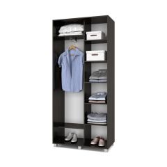 РОЛАНД Шкаф-купе с зеркалами Венге (450*1000) Р403 в Троицке - troick.mebel24.online | фото 2