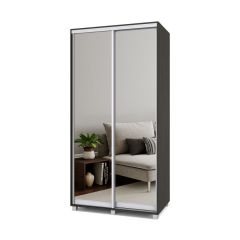 РОЛАНД Шкаф-купе с зеркалами Венге (600*1100) Р613 в Троицке - troick.mebel24.online | фото