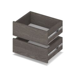 РОЛАНД Шкаф-купе с зеркалом Анкор темный (450*1500) Р452 в Троицке - troick.mebel24.online | фото 4