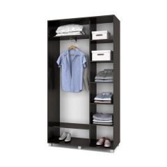 РОЛАНД Шкаф-купе Венге (450*1200) Р421 в Троицке - troick.mebel24.online | фото 2