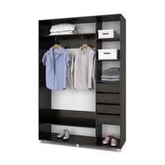 РОЛАНД Шкаф-купе Венге (450*1200) Р421 в Троицке - troick.mebel24.online | фото 4