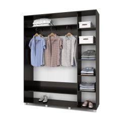 РОЛАНД Шкаф-купе Венге (450*1800) Р481 в Троицке - troick.mebel24.online | фото 2