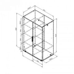 Шкаф Дельта Лофт-13.01 Дуб Ирладндский в Троицке - troick.mebel24.online | фото 3