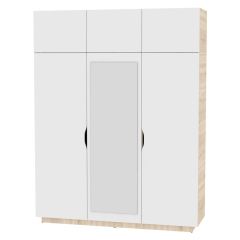 Шкаф с зеркалом "Аврора (H29_M)" в Троицке - troick.mebel24.online | фото 3