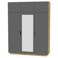 Шкаф с зеркалом "Аврора (H29_M)" в Троицке - troick.mebel24.online | фото 19