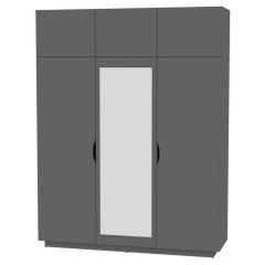 Шкаф с зеркалом "Аврора (H29_M)" в Троицке - troick.mebel24.online | фото 20