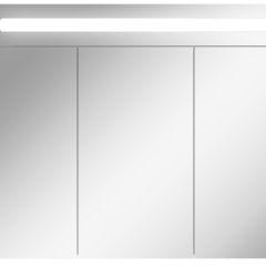 Шкаф-зеркало Аврора 85 с подсветкой LED Домино (DV8010HZ) в Троицке - troick.mebel24.online | фото 4