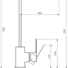 Смеситель MS-012 в Троицке - troick.mebel24.online | фото 2
