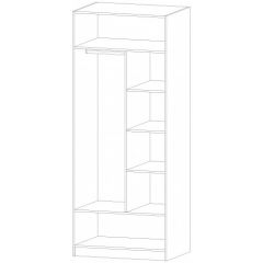 ДИАНА Шкаф 2-х створчатый в Троицке - troick.mebel24.online | фото 2