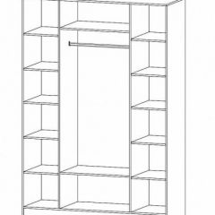 ГАММА Спальный гарнитур (модульный) дуб вотан в Троицке - troick.mebel24.online | фото 15
