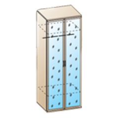 Спальня Карина композиция 1 (Снежный Ясень) в Троицке - troick.mebel24.online | фото 6