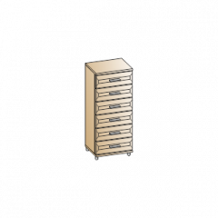 Спальня Мелисса композиция 1 (Гикори Джексон светлый) в Троицке - troick.mebel24.online | фото 2