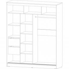 ВЕРОНА Шкаф-купе 1800 (ясень шимо комб.) в Троицке - troick.mebel24.online | фото 2