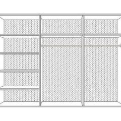 Спальный гарнитур Анита (модульная) в Троицке - troick.mebel24.online | фото 3