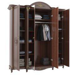 Спальный гарнитур Да Винчи (модульная) в Троицке - troick.mebel24.online | фото 6