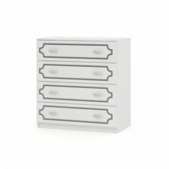 ЛАК Спальный гарнитур (модульный) белый в Троицке - troick.mebel24.online | фото 3