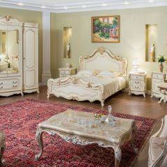 Спальный гарнитур Мона Лиза (крем) в Троицке - troick.mebel24.online | фото