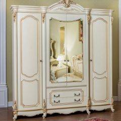 Спальный гарнитур Мона Лиза (крем) в Троицке - troick.mebel24.online | фото 5