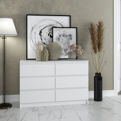 МОРИ Спальный гарнитур (белый) в Троицке - troick.mebel24.online | фото 8