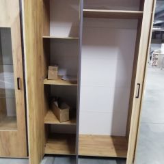 Спальный гарнитур МСП-1 (Модульный) Дуб золотой/Камень темный в Троицке - troick.mebel24.online | фото 16