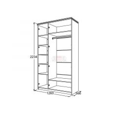 Спальный гарнитур Ольга-13 (модульный) в Троицке - troick.mebel24.online | фото 29